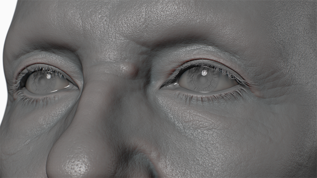 Displacement maps for Arnold render