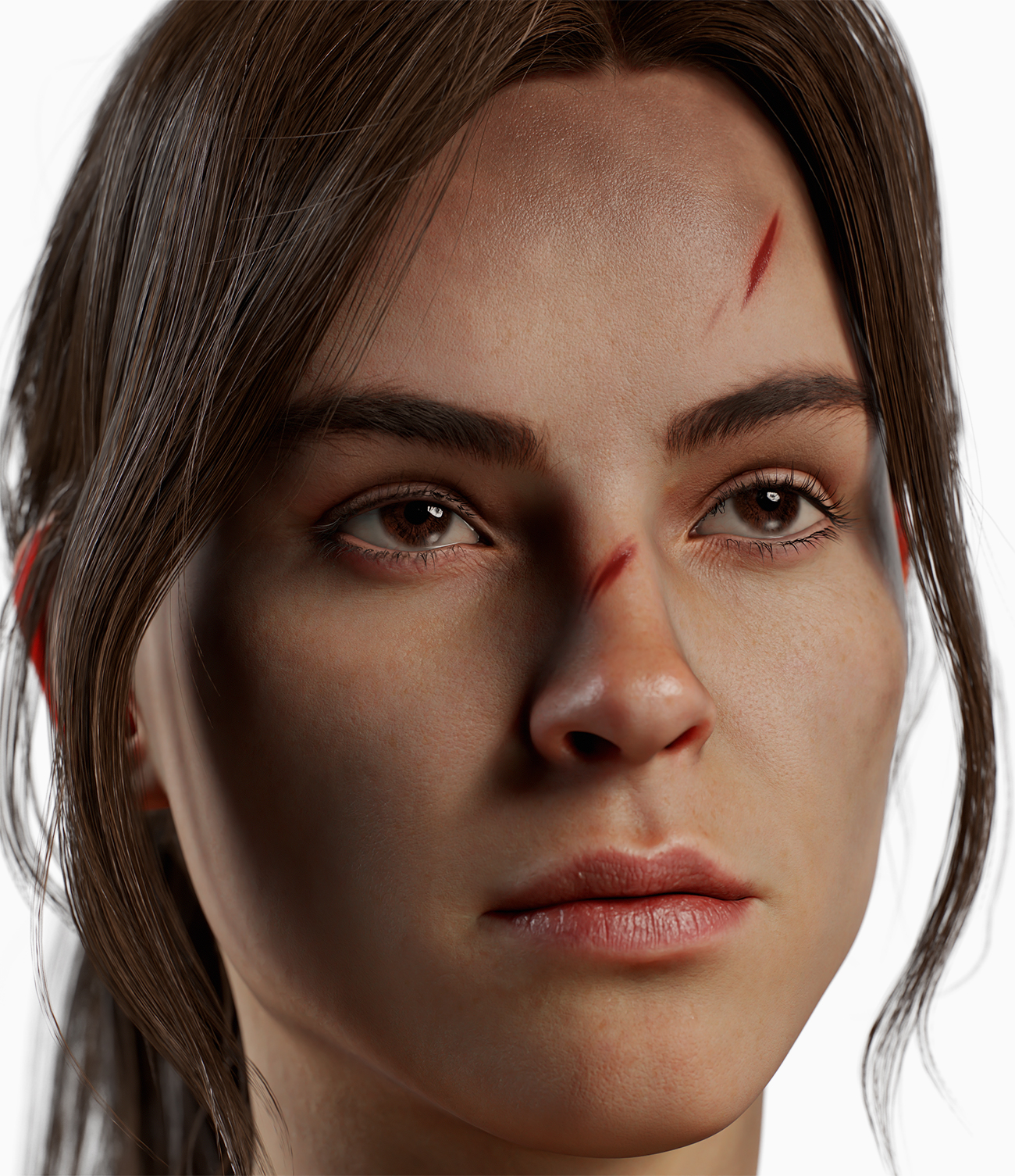 Realistic game character to download