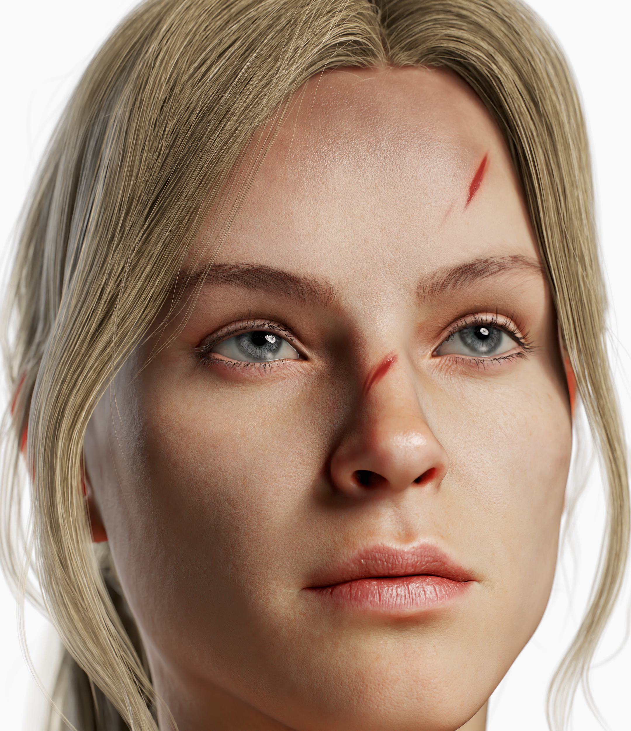 Realistic game character to download