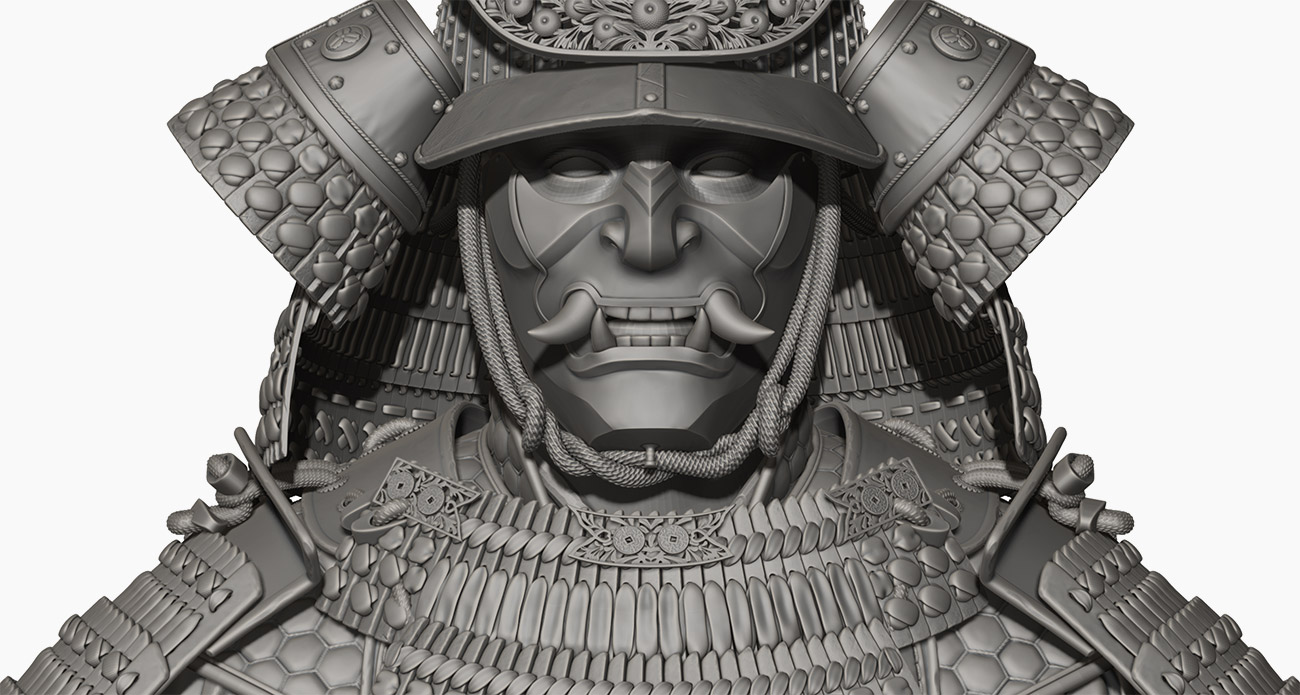 Download Samurai Zbrush model