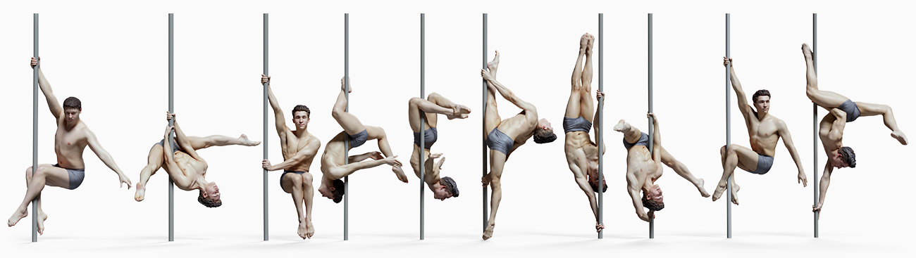 Download pole dancer reference images