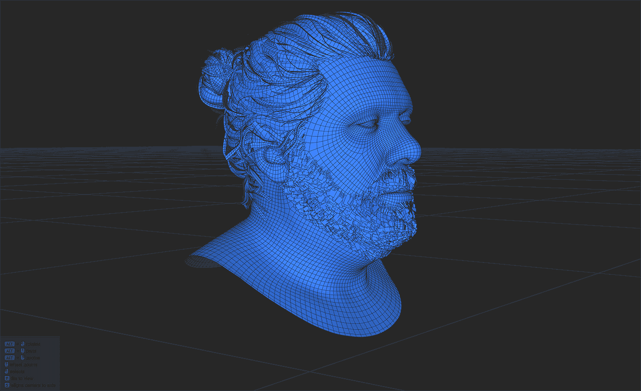 Realtime hair transfer tutorial Wrap 3 realtime hair