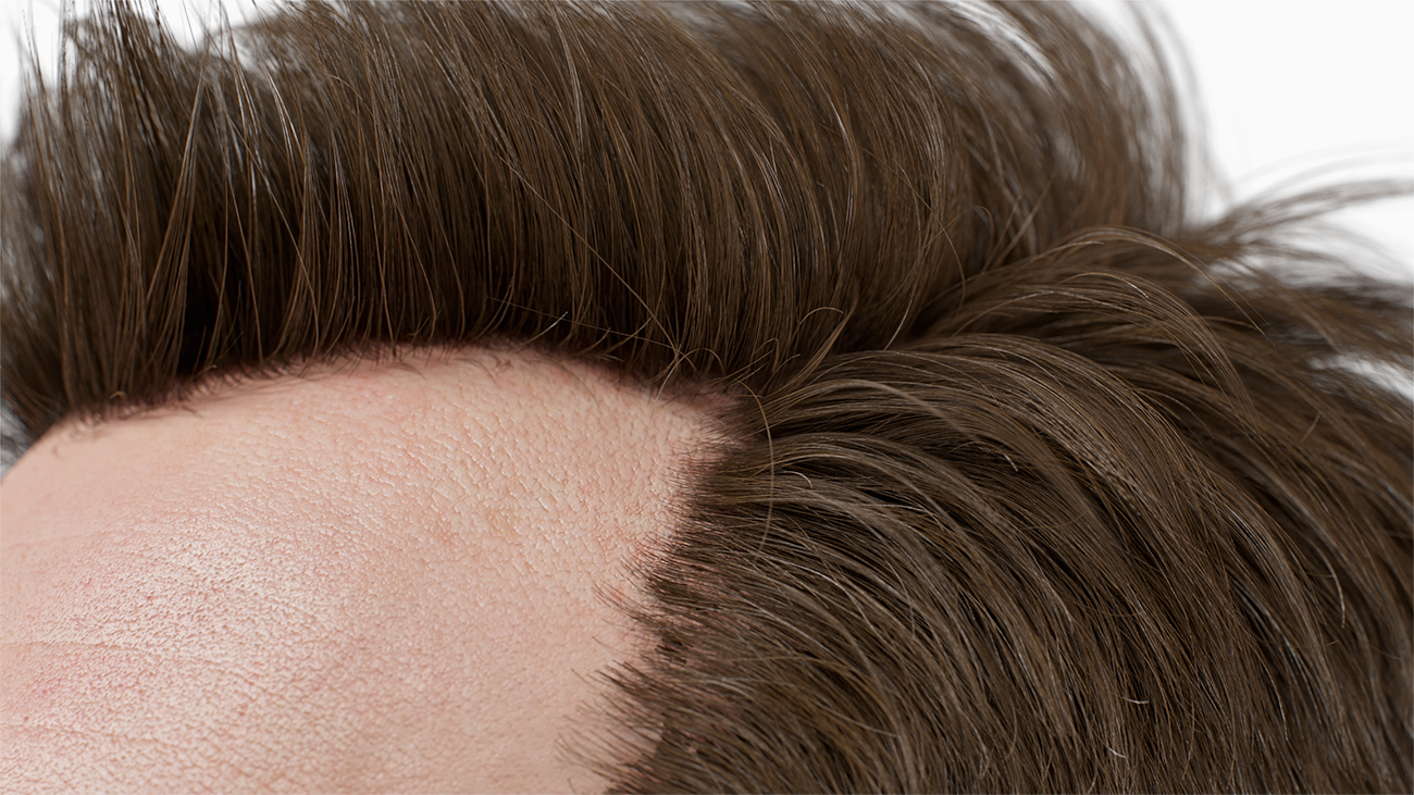 Download realtime afro hair style for Blender and Marmoset toolbag 