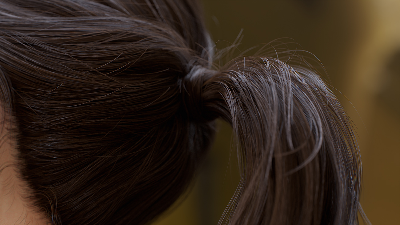Blender hair