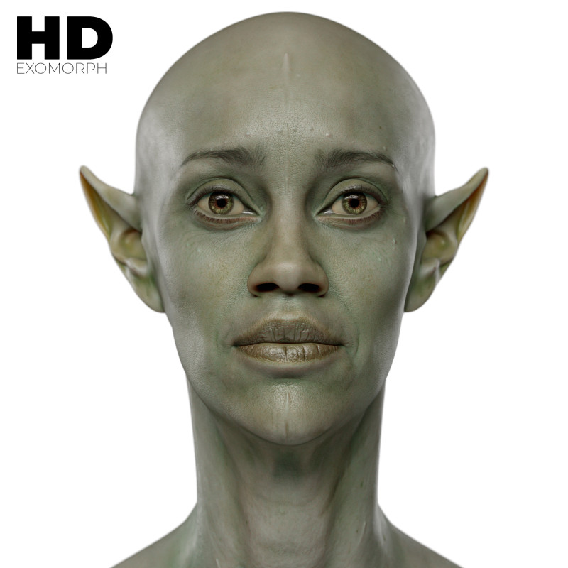 Female 3D Head Scan