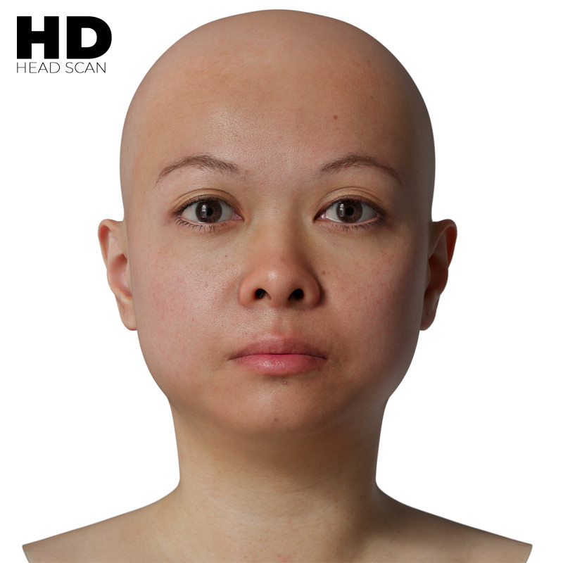 Female 3D Head Scan