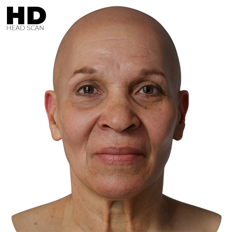 Female 3D Head Scan