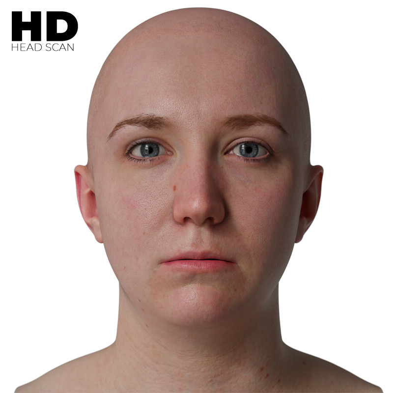 Female 3D Head Scan