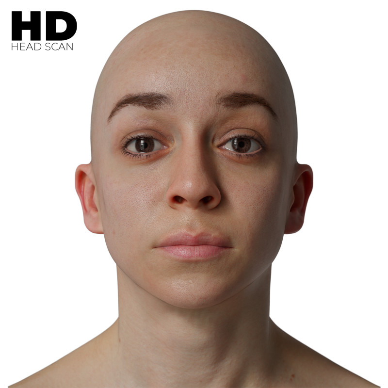 Female 3D Head Scan