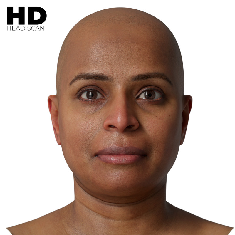 Female 3D Head Scan