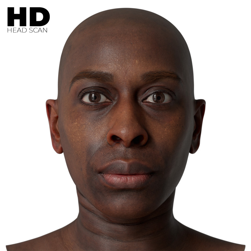 Female 3D Head Scan