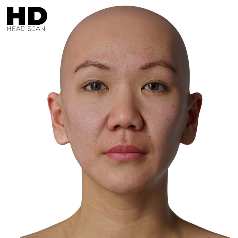 Female 3D Head Scan