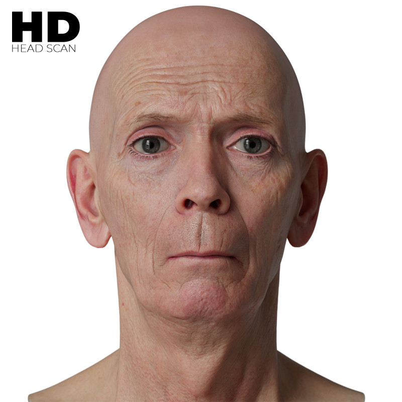 Male 3D Head Scan