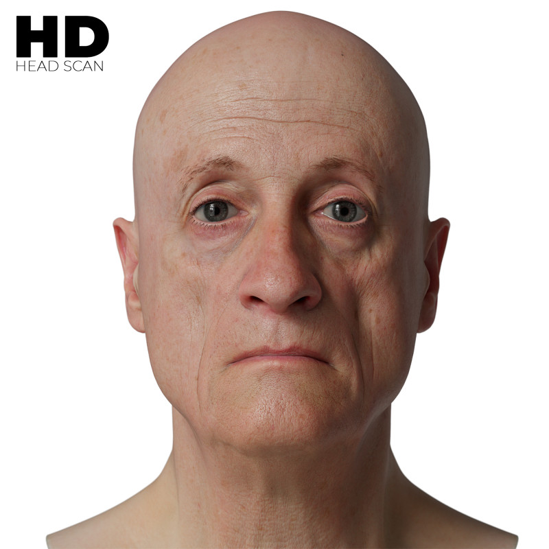 Male 3D Head Scan