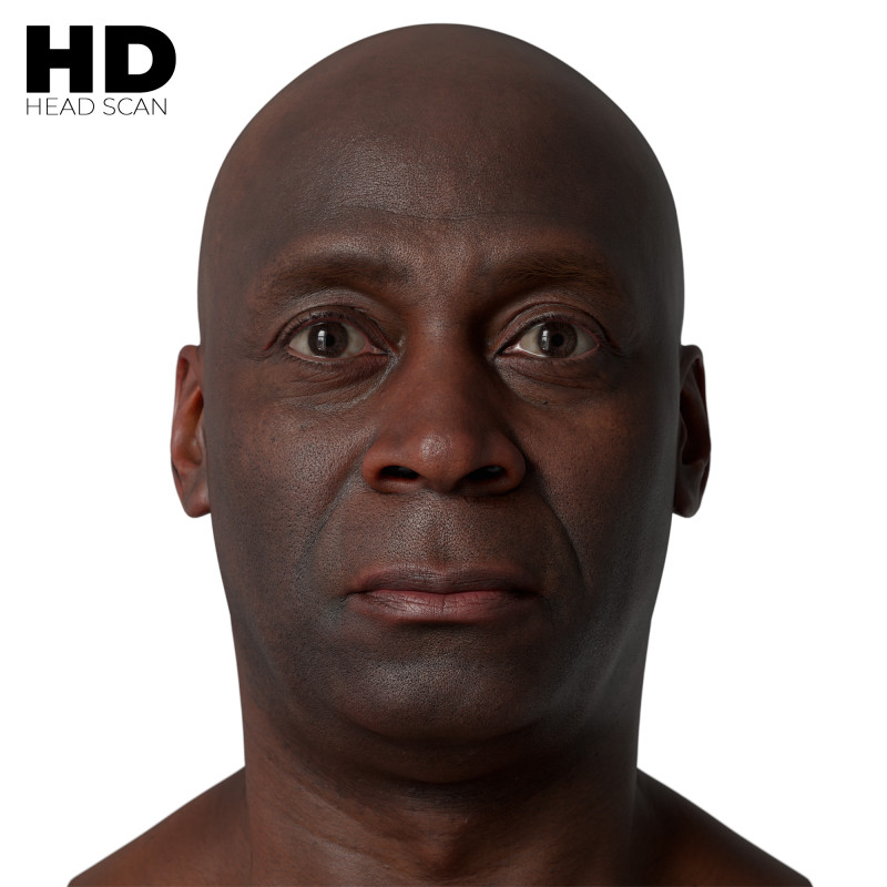 Male 3D Head Scan