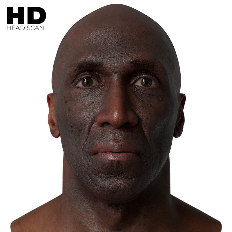 Male 3D Head Scan