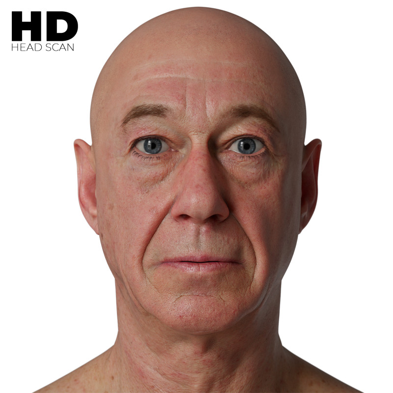 Male 3D Head Scan