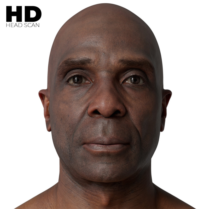 Male 3D Head Scan