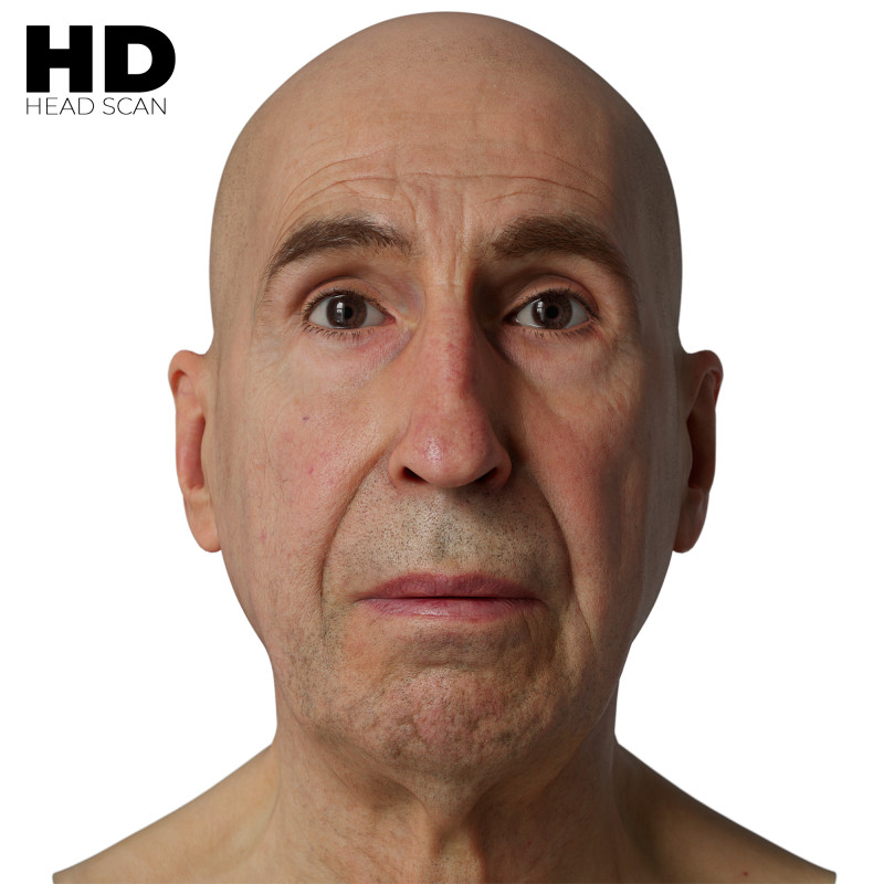 Male 3D Head Scan