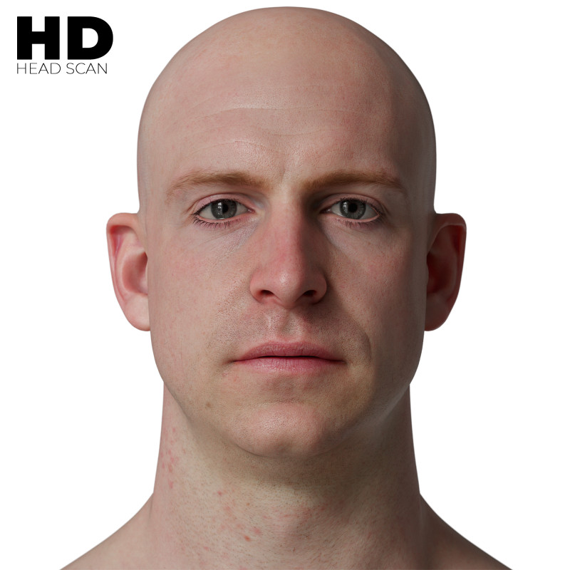 Male 3D Head Scan