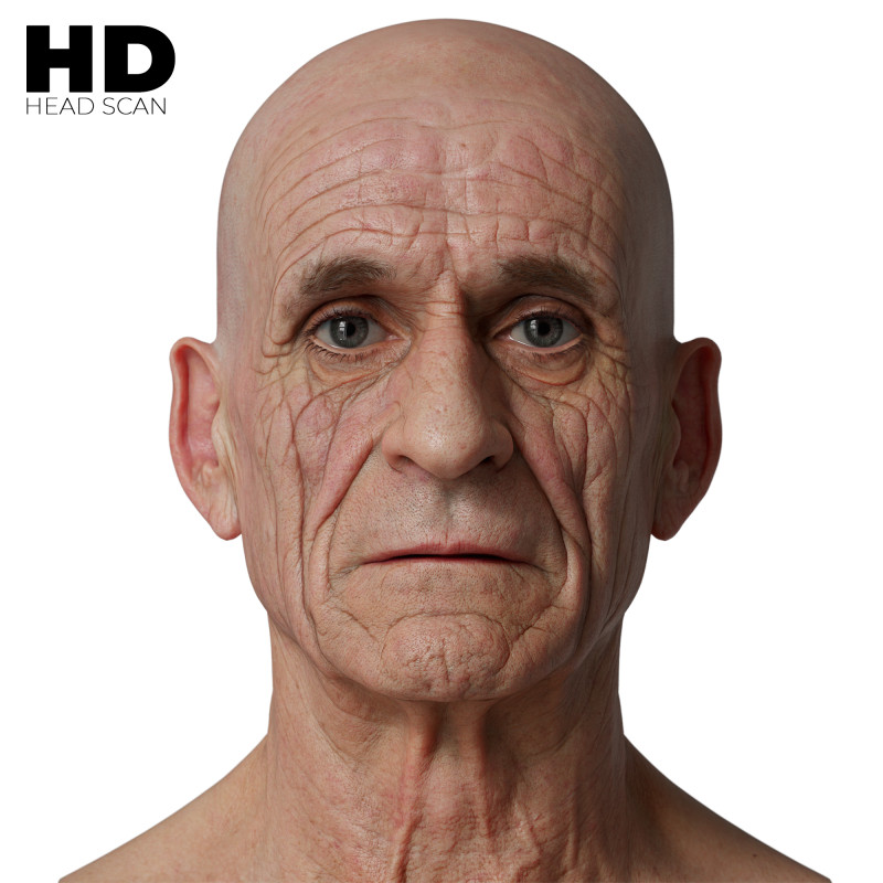 Male 3D Head Scan