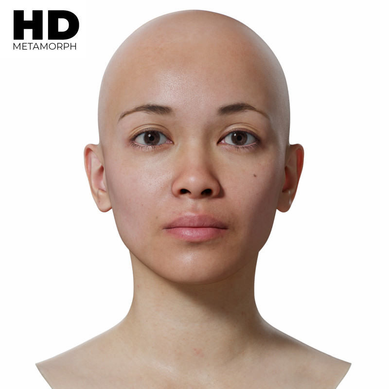 Female 3D Head Scan