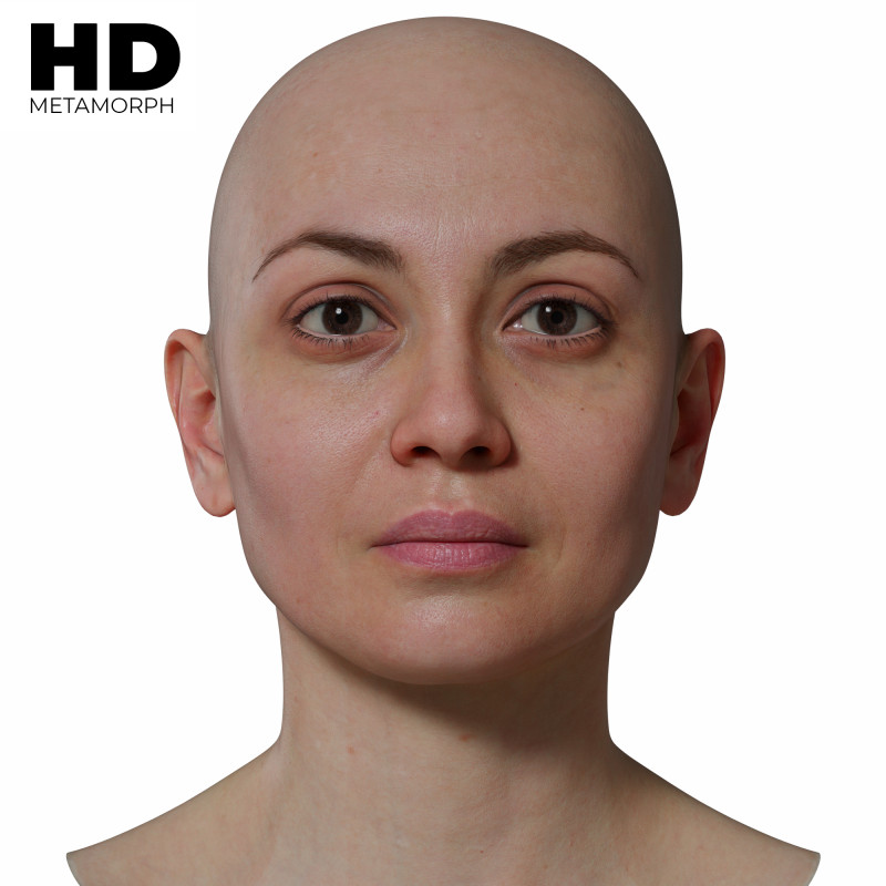 Female 3D Head Scan