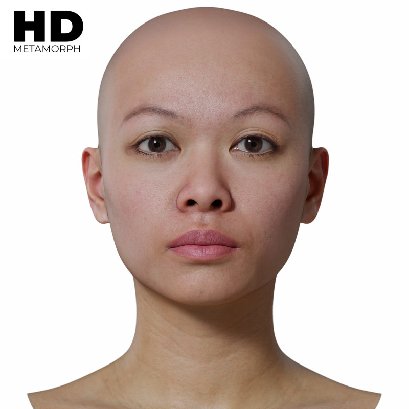 Female 3D Head Scan