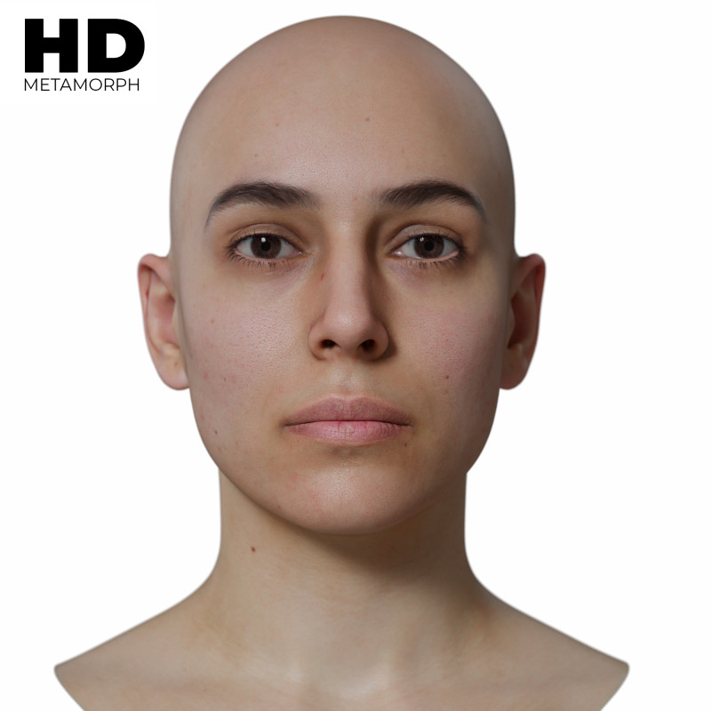 Female 3D Head Scan