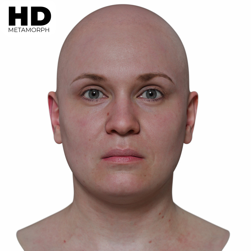 Female 3D Head Scan