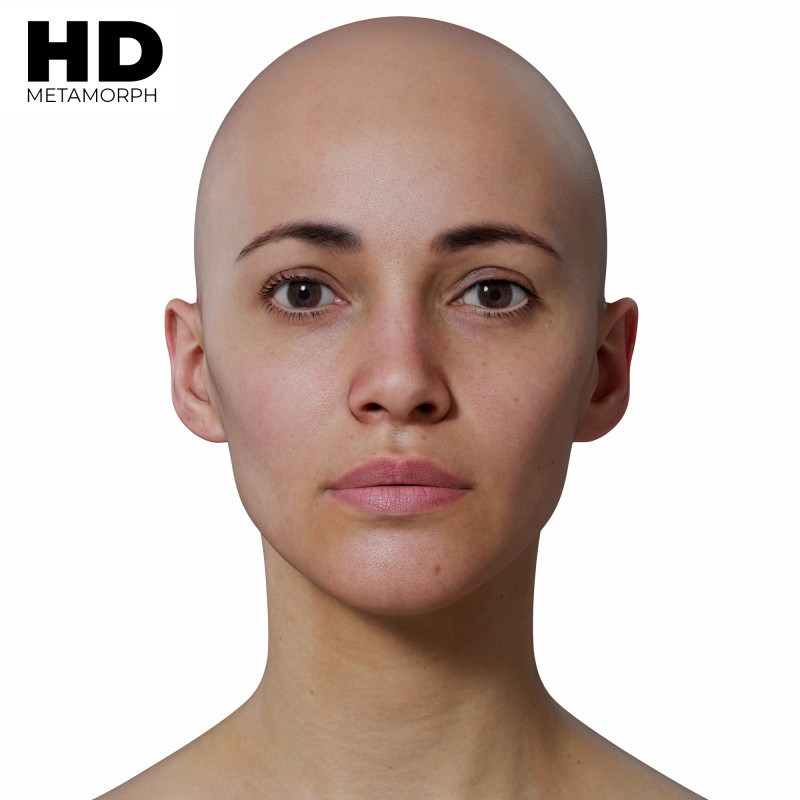 Female 3D Head Scan