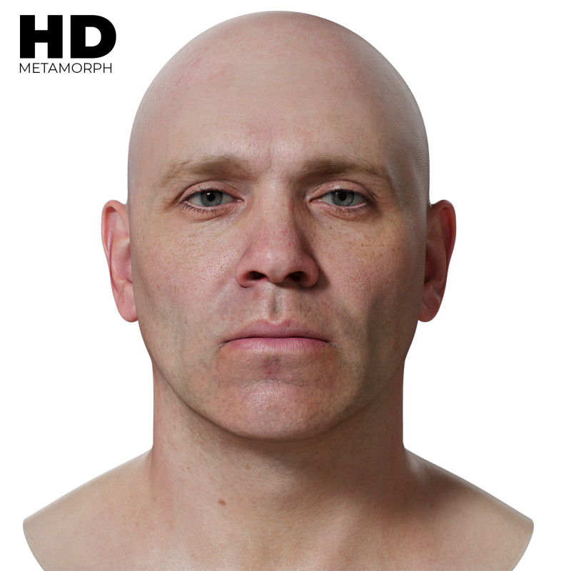 Male 3D Head Scan