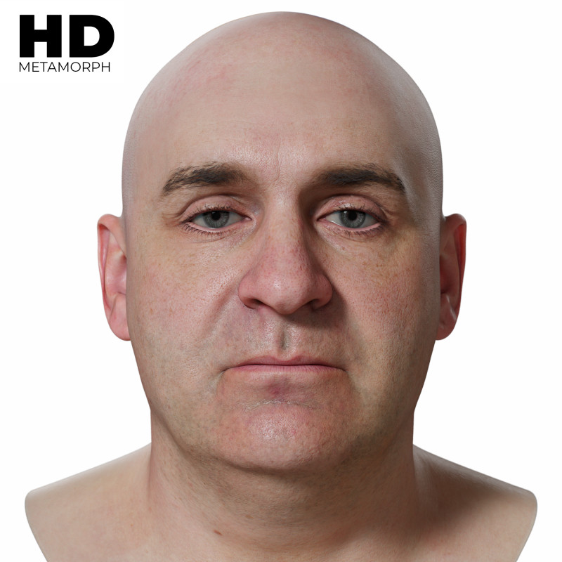 Male 3D Head Scan