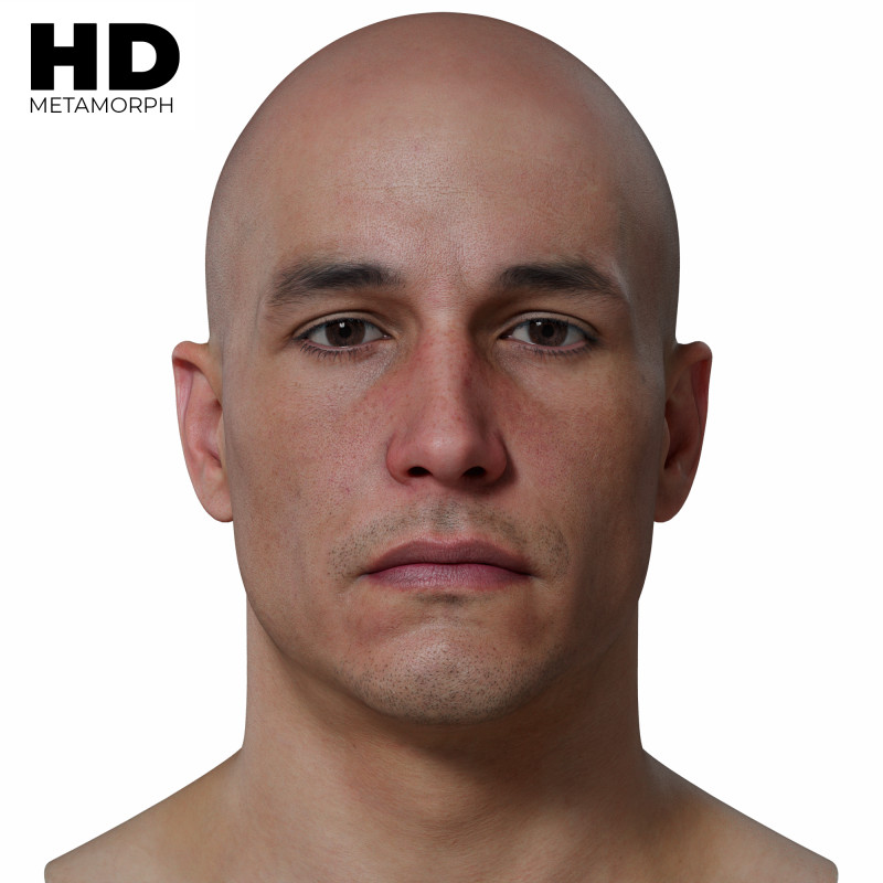 Male 3D Head Scan