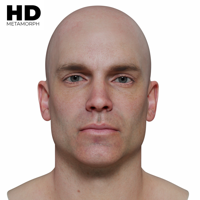 Male 3D Head Scan