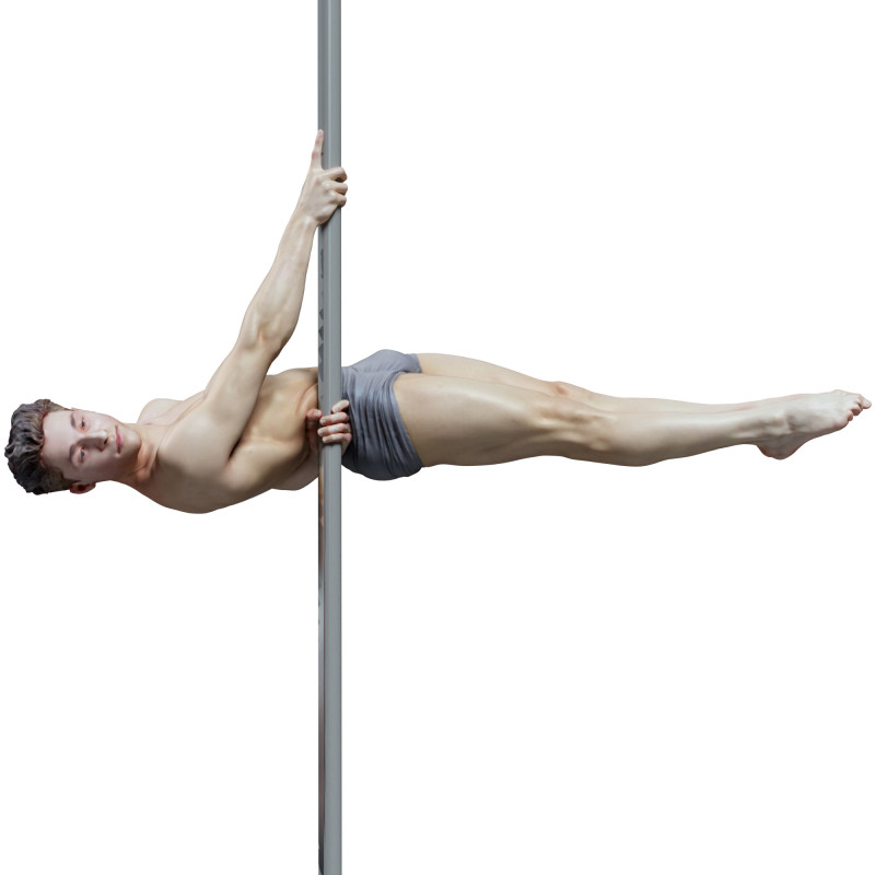 Male Pole Dancer Pose 48