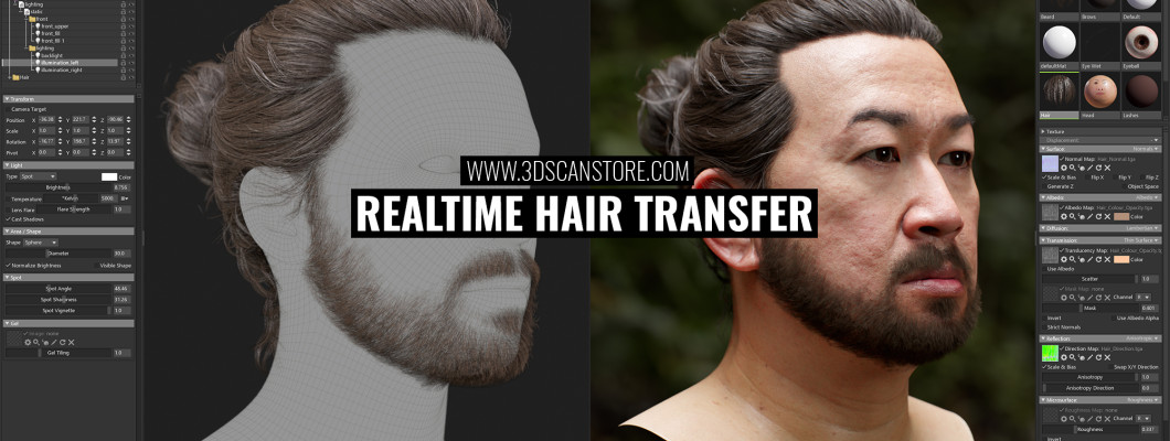 Realtime Hair Transfer Tutorial Realtime Hair Transfer Tutorial
