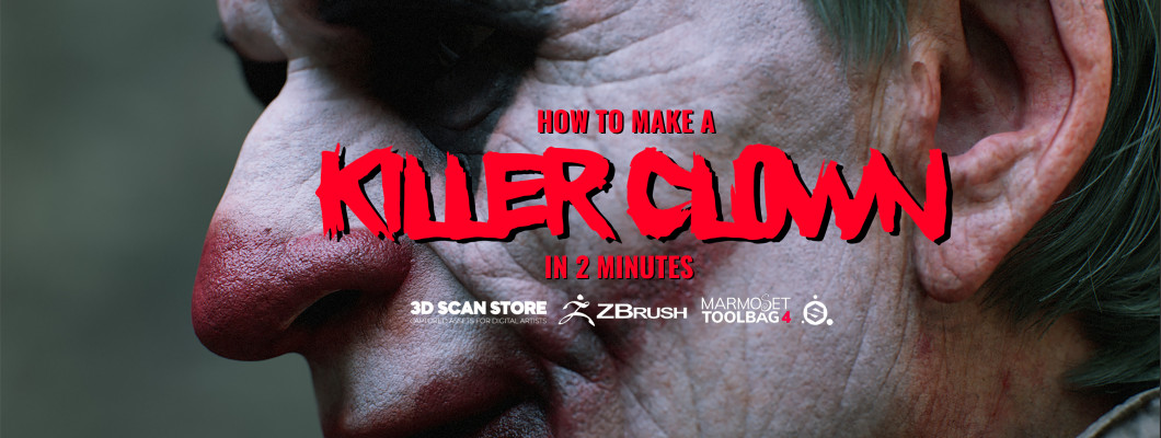 Killer Clown In 2 Minutes - Tutorial