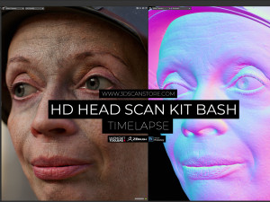 HD Head Scan Kit Bash