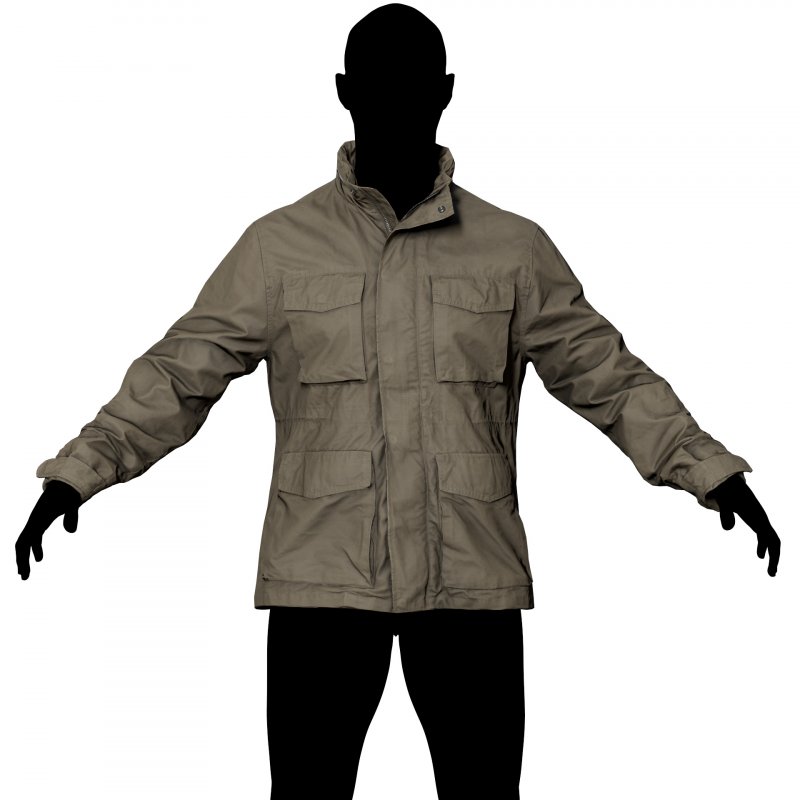 Jacket 01 / Male game ready clothing