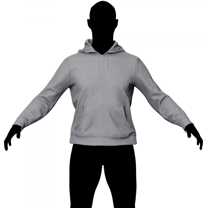 3d hoodie model 