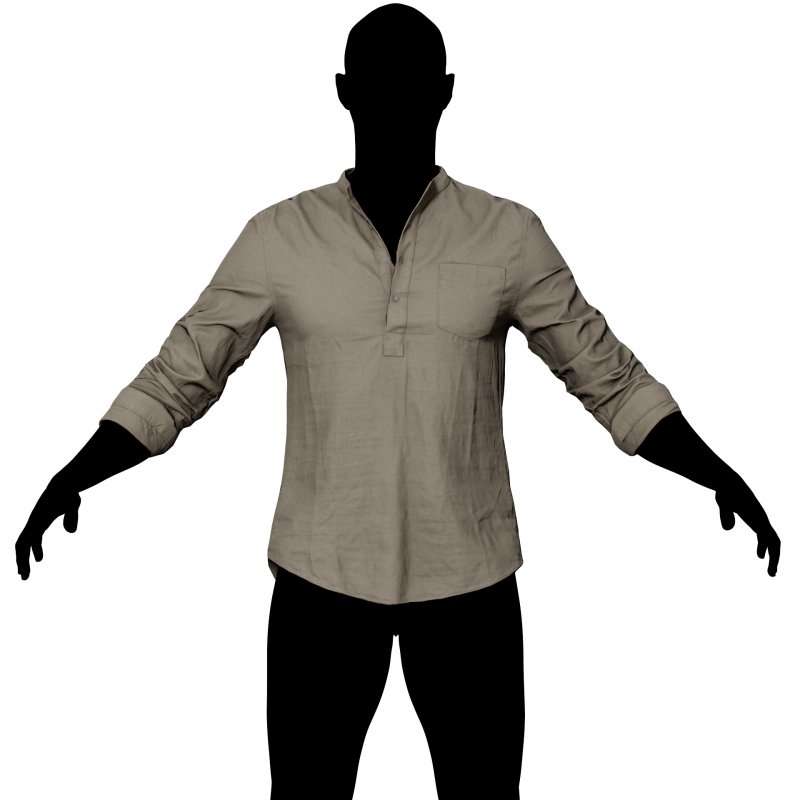 3d Shirt model 