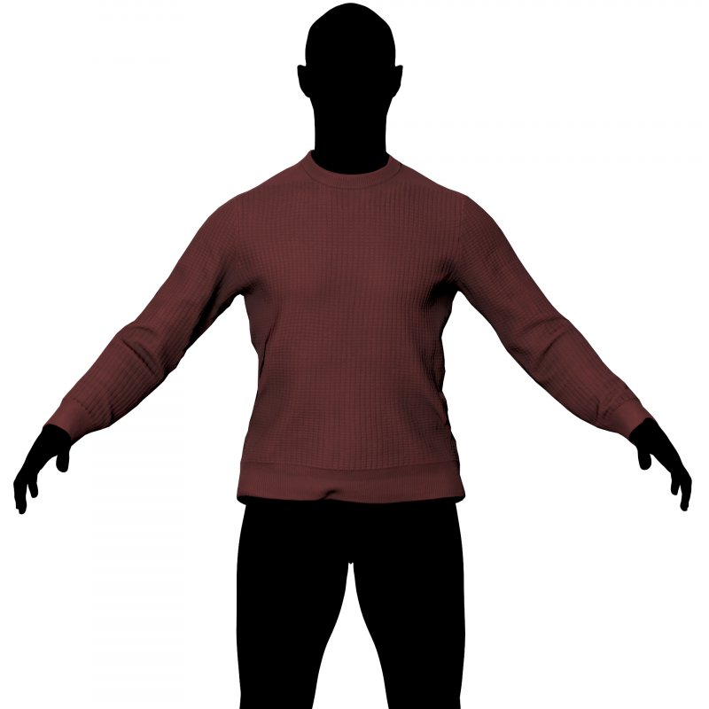 3d sweater model 