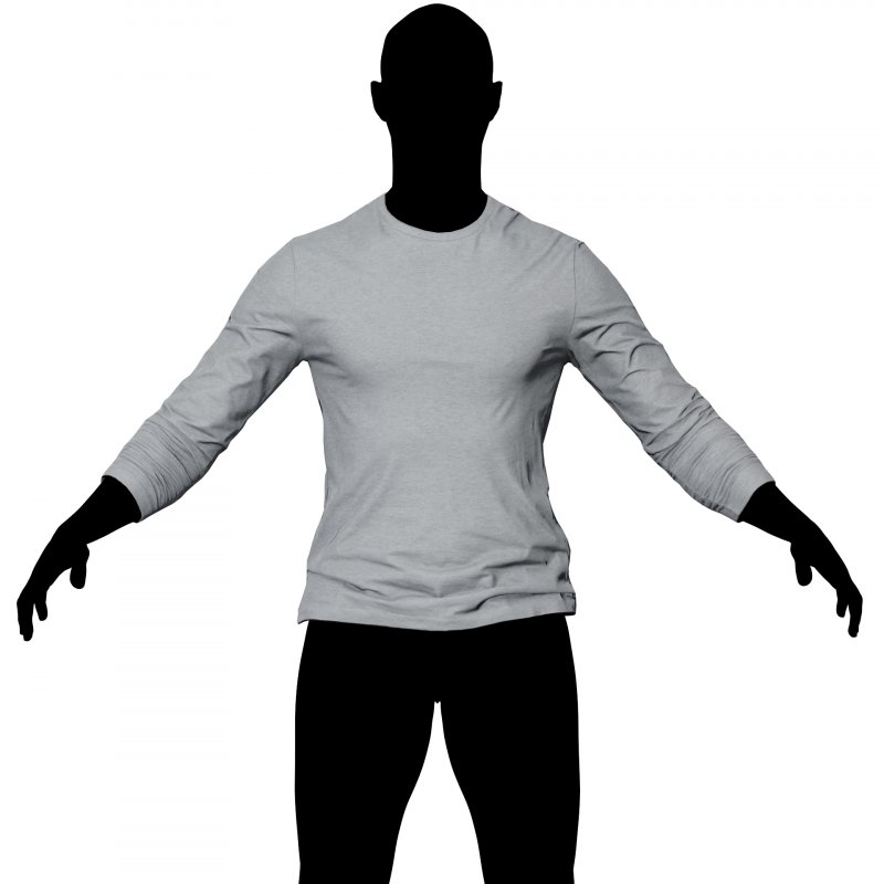 Realtime clothing 3d models