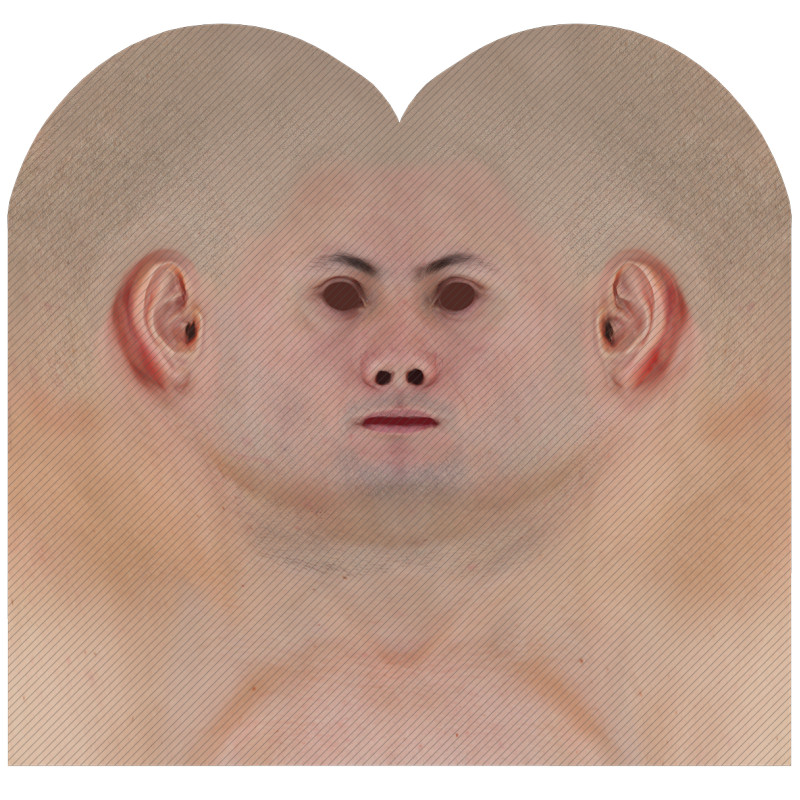 Download male head texture maps