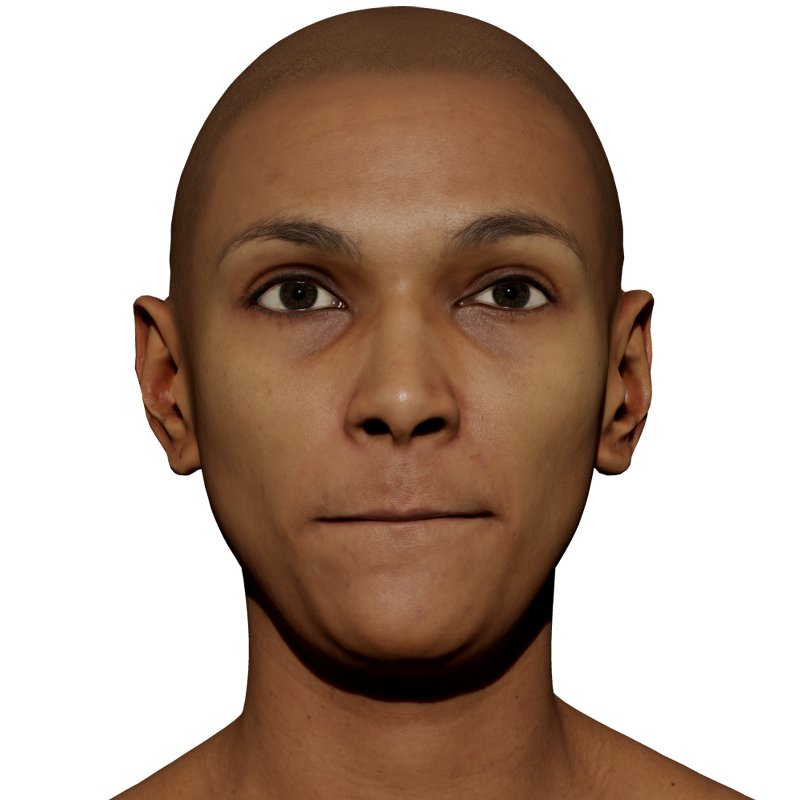 Expression Scan / Phoneme MM / Retopologised Female 01 