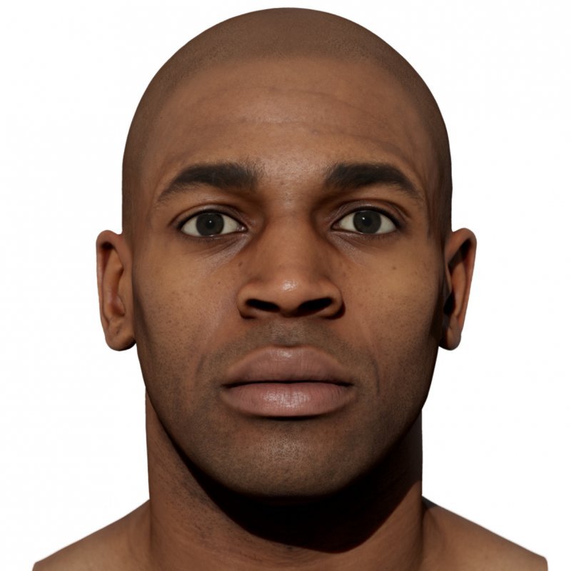 Expression Scan / Neutral / Retopologised Male 01 