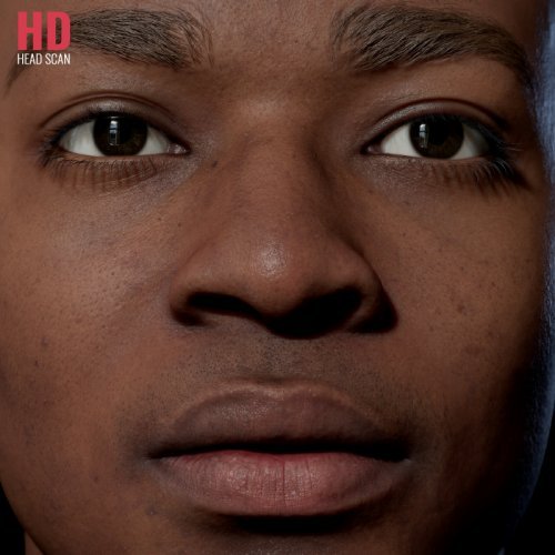 HD Male Head Model 02