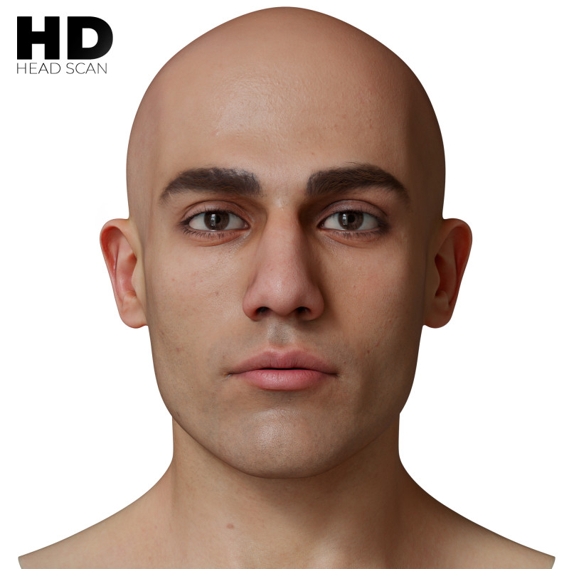 Male 3D Head Scan