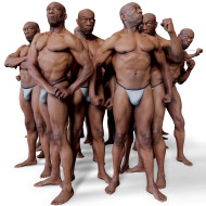 Male 01 Anatomy Reference Pose Pack 
